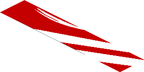 ~Sticker  1.9 x  1.8 with Ferrari Logo and White 63 on Green Square and White Stripes on Red Background Left - Second Face