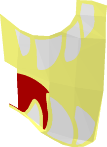 ~Minifig Head Looney Tunes Taz Mouth Pattern