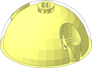 ~Technic Dome  5 x  5 x  2.5 without Outer Surface