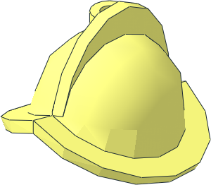 Minifig Helmet Morion