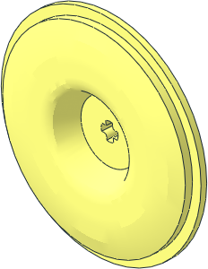 Wheel Cover Smooth for Wheel 34 x 56