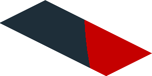~Sticker 0.8 x 1.9 with White, Grey and Red Stripes on Black Background Right - Fifth Face ~Sticker 0.8 x 1.9 with White, Grey and Red Stripes on Black Background Right - Fifth Face