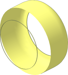 ~Wheel 13.4 x 24 Integral Smooth Racing Tyre Rim without Front