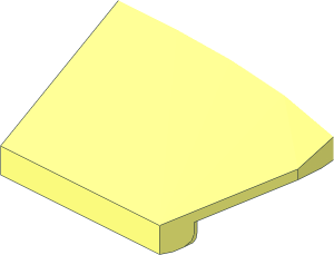 ~Slope Brick 31  2 x  2 Double, Curved - Half