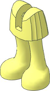 Figure Friends Legs with Short Skirt (Thin Hinge) Figure Friends Legs with Short Skirt (Thin Hinge)
