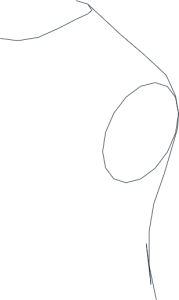 ~Figure Friends Woman Torso Outer Mold Lines/Conditional Lines Half