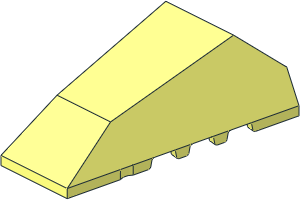 Windscreen  6 x  4 x  1.667 Wedge Angled