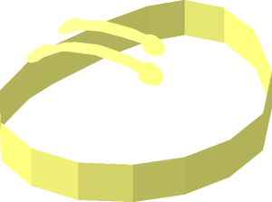 ~Figure Friends Legs with Trousers Foot Lace and Sole Pattern