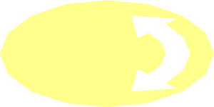 ~Sticker  1.8 x  1.8 Round with Curved Arrow - Background