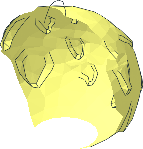 ~Minifig Head Sesame Street Elmo