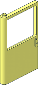 Door  1 x  6 x  8 Left with Window