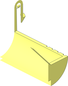 ~Train Base  6 x 30 Battery Cover - Quarter