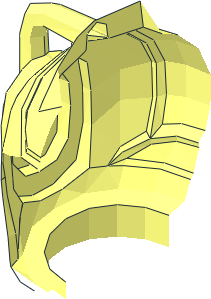 ~Minifig Head Robot - Half