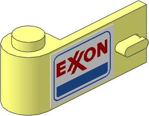 Door  1 x  3 x  1 Left with Exxon Logo Sticker