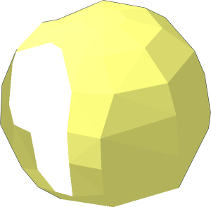 ~Minifig Head Sesame Street Cookie Monster Eye Area without Patternable Surface