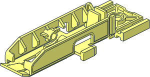Technic Wheel Holder  9 x  3 (Closed)