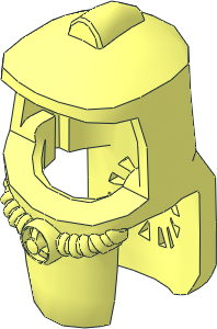 ~Minifig Helmet Hazmat Suit