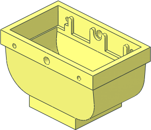 Container Basket  2 x  4.5 x  2 Container Basket  2 x  4.5 x  2