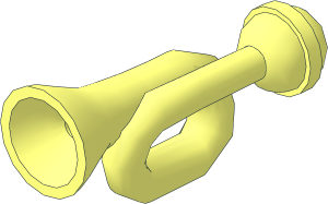 Minifig Horn