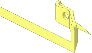 ~Plate  2 x  4 with Towball Socket on Top Half
