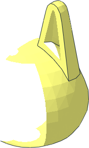 ~Minifig Head Animal Crossing Cat Half