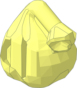 ~Minifig Sack with Hand Grab without Front