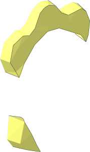 ~Animal Chicken - Wattle and Comb Half