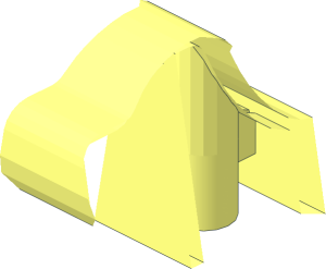 ~Animal Dog Head  2 x  3 x  2.333 - Mid Areas