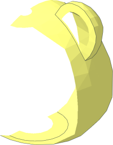 ~Minifig Head Animal Crossing Squirrel / Cub Half