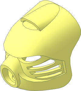 Constraction Mask Hau Elongated with Axle