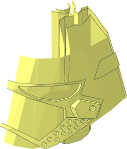 ~Constraction Helmet Inner Half