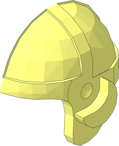 ~Minifig Cap Aviator - Half