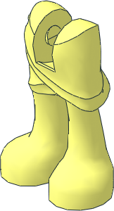 Figure Friends Legs with Wrap-around Skirt