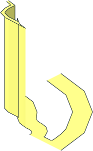 ~Brick Round  2 x  2 Curved 45 Degrees - R80 - Quarter Face