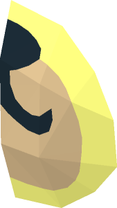 ~Animal Kitten Standing with Tan Muzzle and Black Mouth, Nose, and Eyes with White Pupils Pattern - Nose