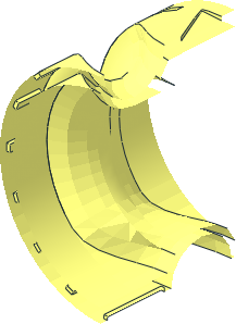 ~Technic Changeover Cylinder with Groove without Letters 1/2