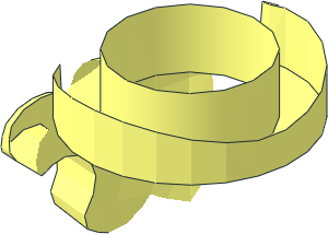 ~Minifig Hair Swept Left with Side Part - Cochlear Implant ~Minifig Hair Swept Left with Side Part - Cochlear Implant