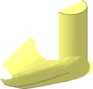 ~Minifig Head Animal Crossing Wolf Muzzle Half