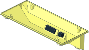 ~Control Lab Serial Interface B - Underside with Connectors and Feet