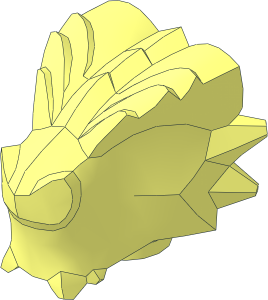 Minifig Head Dragon
