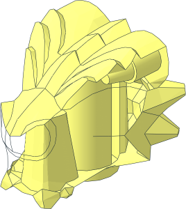 ~Minifig Head Dragon without Patternable Surfaces