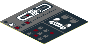 Sticker  1.7 x  1.7 with SW Slave I Control Panel Right