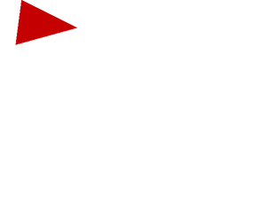 ~Sticker  0.8 x  1.6 with White Arc on Red Background Right - Fifth Face