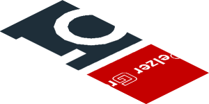 ~Sticker  0.8 x  1.9 with White Logos on Black and Red Background Right - Fifth Face