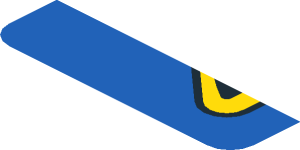 ~Sticker  0.8 x  1.9 with Headlamp on Red Background Right - Sixth Face