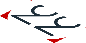 ~Sticker  4.0 x  1.8 with Black Number 22 in White Disc and Ferrari Badge on Red Background - Second Face