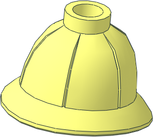 Minifig Hat Pith Helmet Minifig Hat Pith Helmet