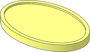 Minifig Tray Oval Minifig Tray Oval