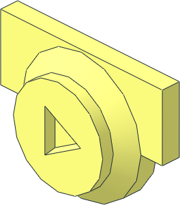 ~Electric Sound Brick  4 x  4 x  1.667 Button