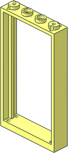 Door  1 x  4 x  6 Frame Type 1